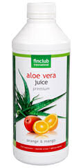 Aloe vera džus s příchutí pomeranče a manga